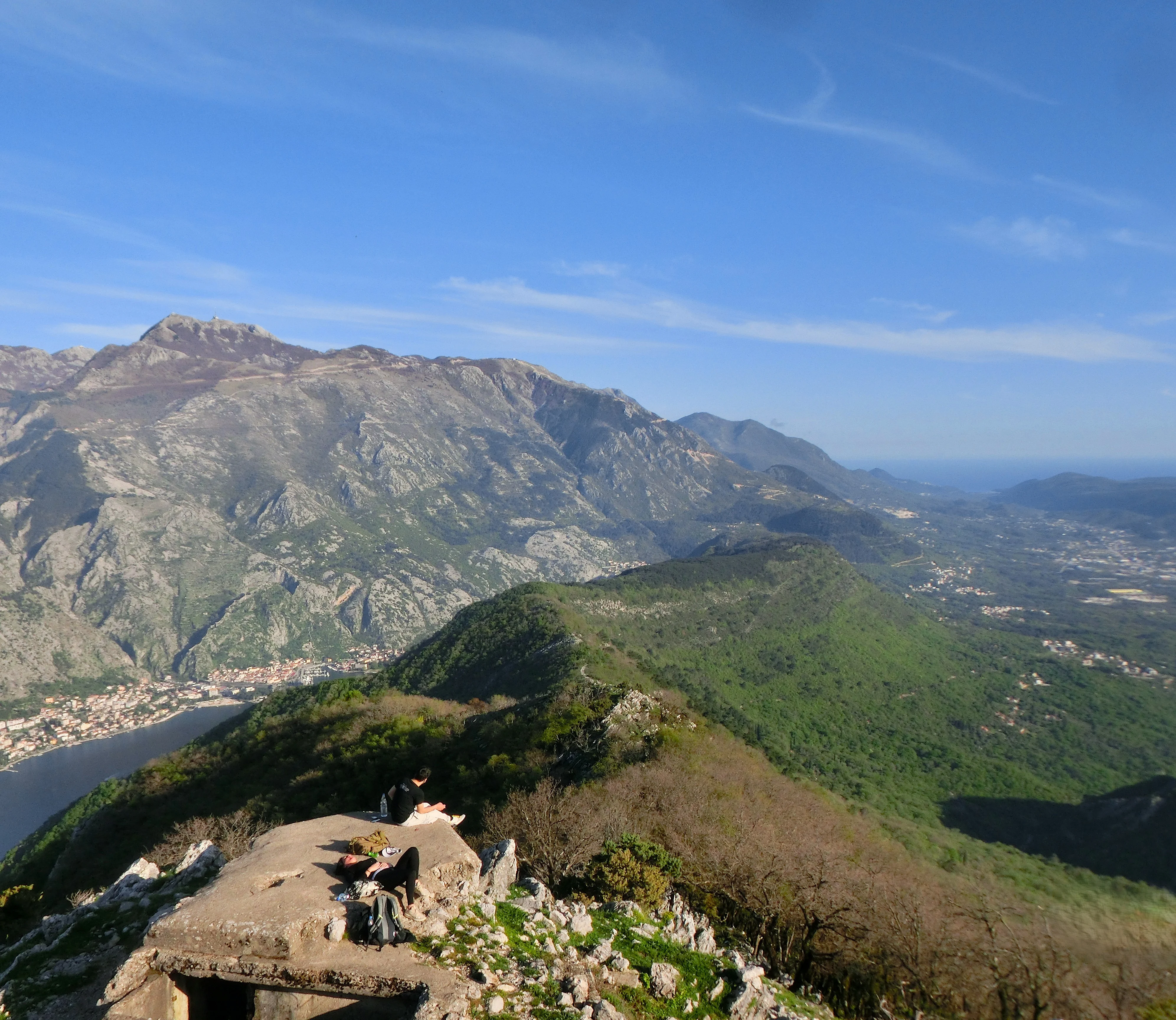 Kotor Bay Vrmac Ridge - St Ilija View